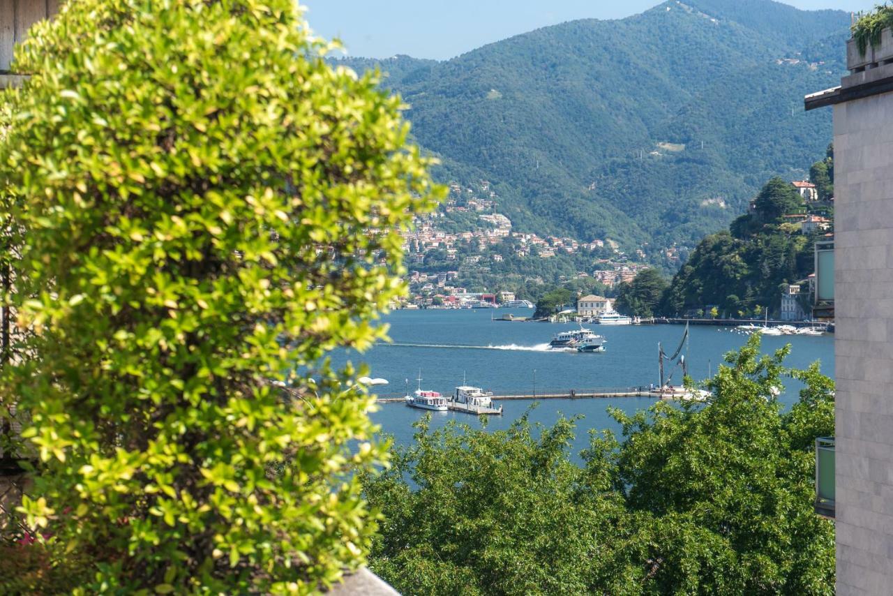 "The Terrace" Lake View - The House Of Travelers Como Exteriör bild
